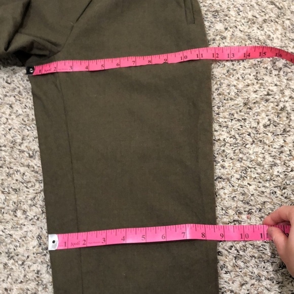 Sayakdavis Pants Size 2 Olive Green High Rise Trousers - Picture 8 of 9